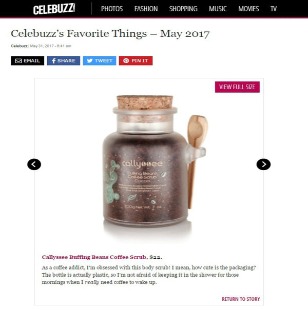 Celebuzz Reviews Buffing Beans Coffee Scrub