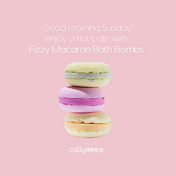 US Weekly Features Fizzy Macaron Bath Bombs from Callyssee